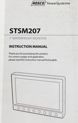 ROSCO ­-­ STSM207 ­-­ VIDEO DISPLAY MODULE