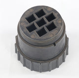 AMP INC  ­-­ 206136-1 ­-­ CICULAR POWER CONNECTOR  WIRE-WIRE 7 POSITION