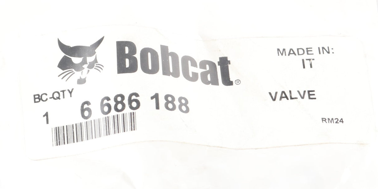 BOBCAT ­-­ 6686188 ­-­ VALVE