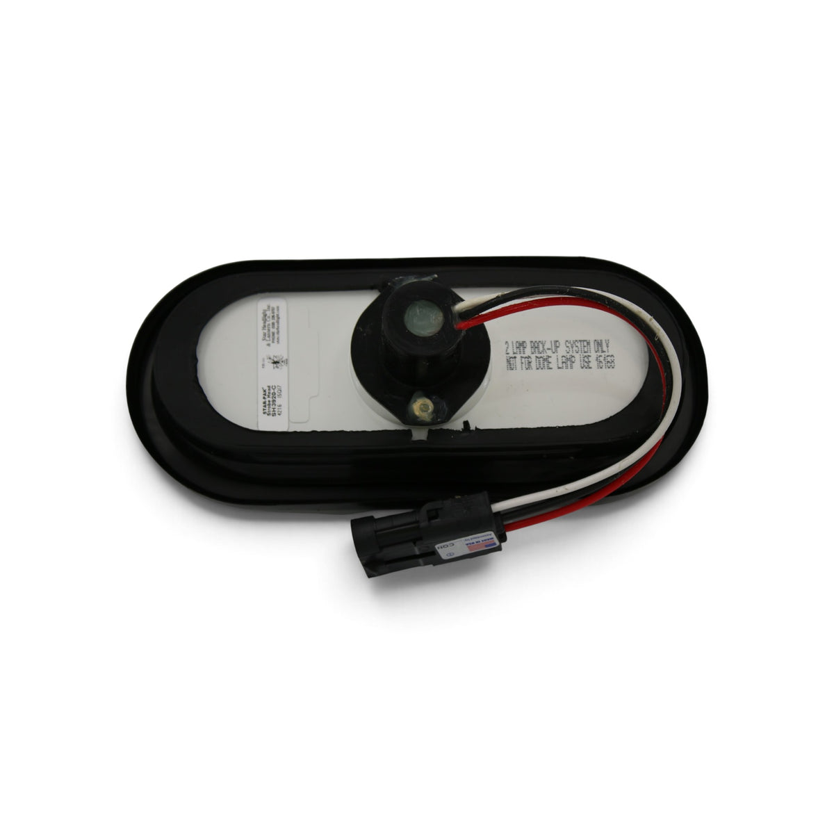 CRANE CARRIER - 191A-0039 - LIGHT - STROBE OVAL CLEAR LENS