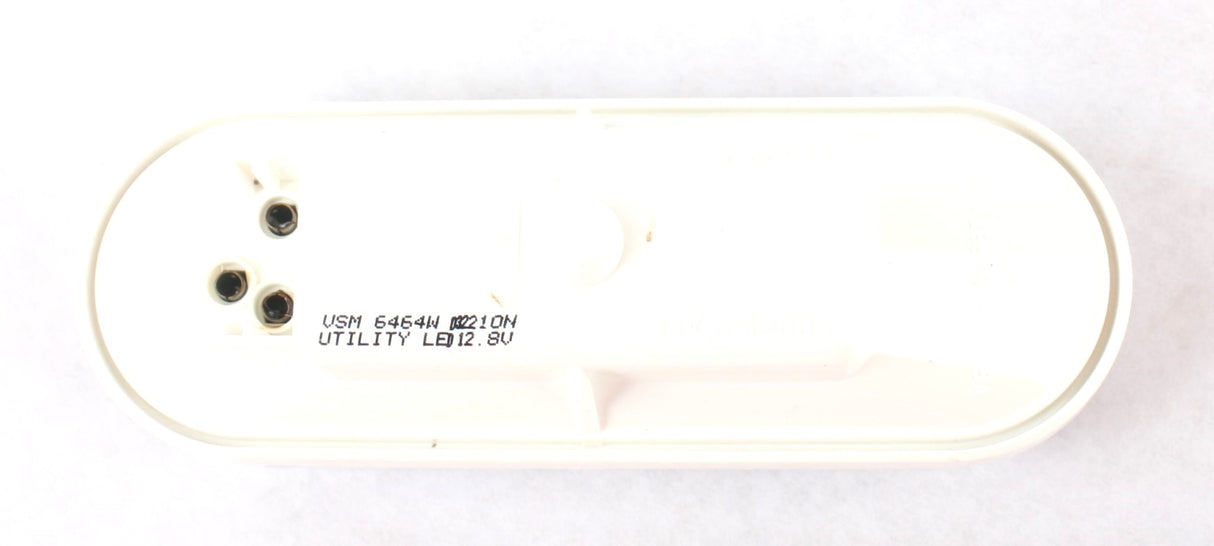 VEHICLE SAFETY MFG ­-­ 6464W ­-­ AUXILLARY LAMP - WHITE OVAL 10 LED