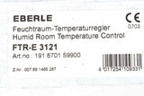 EBERLE CONTROLS ­-­ FTR-E-3121 ­-­ THERMOSTAT