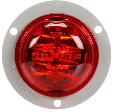 TRUCK-LITE ­-­ 30279R ­-­ 8 DIODE RED ROUND MARKER CLEARANCE LIGHT PL10 12V