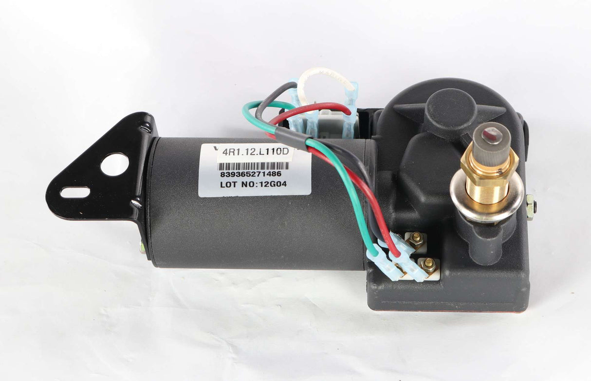 WEXCO INDUSTRIES ­-­ 4R1.12.R110D ­-­ 12V WIPER MOTOR 1.5in SHAFT  2 SPEED SWITCH