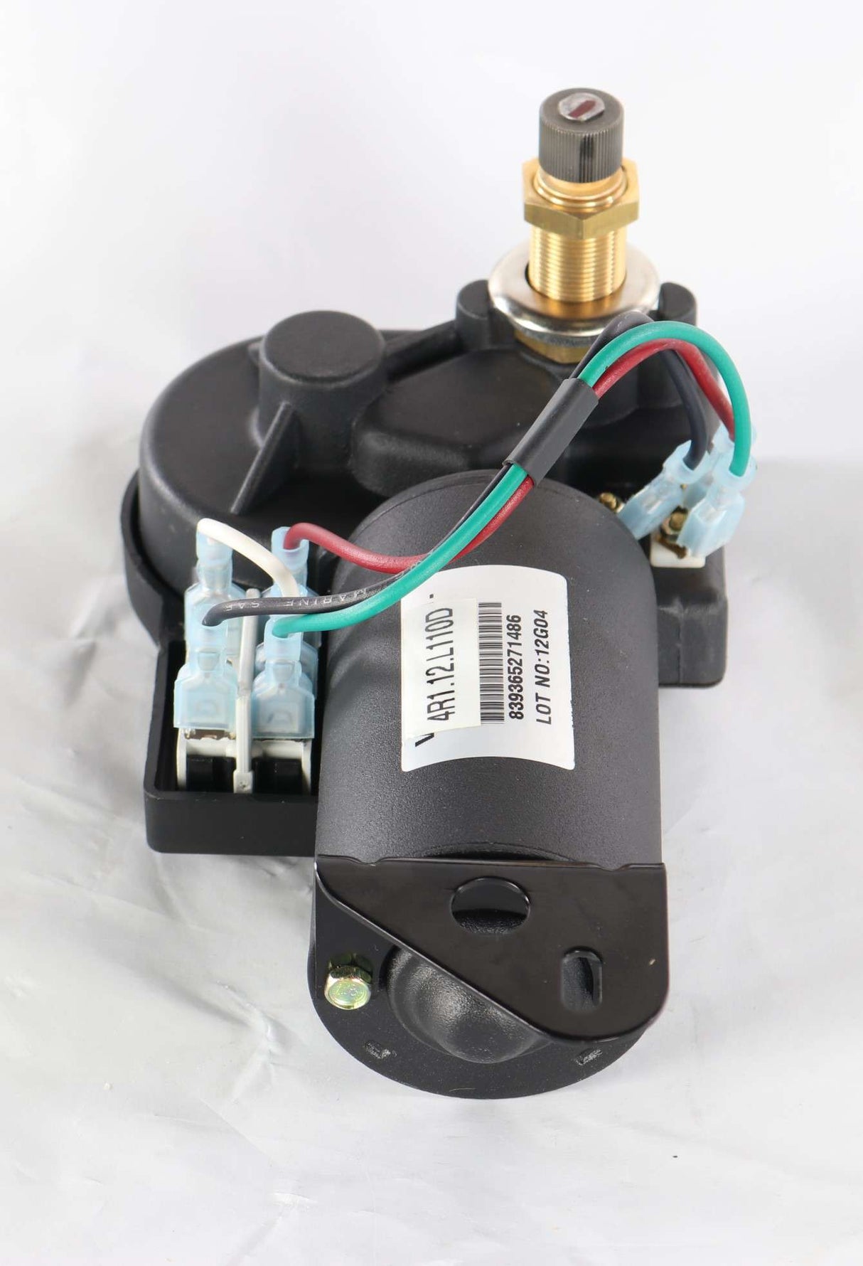 WEXCO INDUSTRIES ­-­ 4R1.12.R110D ­-­ 12V WIPER MOTOR 1.5in SHAFT  2 SPEED SWITCH