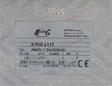 KW-GENERATOR GmbH  [KWG] ­-­ KWG-370/4-Z20-001 ­-­ ALTERNATOR 35kW 400V 50Hz 3PH
