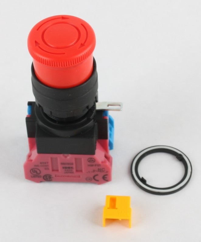 IDEC ­-­ HW1B-V3F11-R ­-­ Q-09 SWITCH-EMERGENCY STOP PUSH-BUTTON