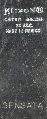 KLIXON ­-­ 7849-2-15 ­-­ BREAKER CIRCUIT 15 AMP/24V.