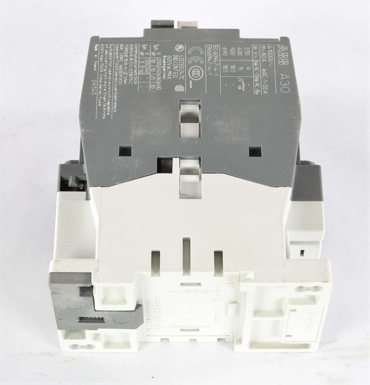 ABB ­-­ A30-30-10 ­-­ CONTACTOR 3-POLE 32A