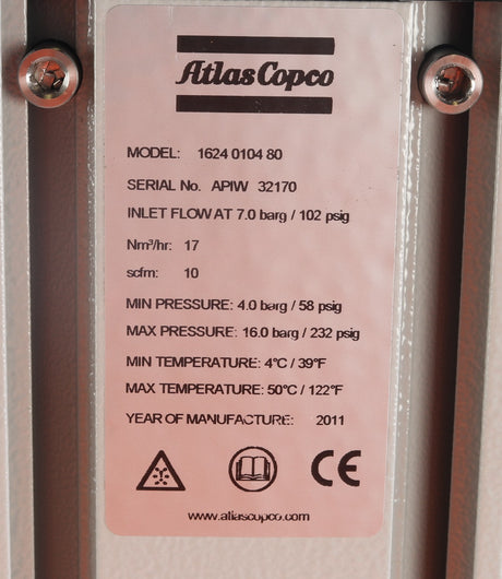ATLAS COPCO ­-­ 8102288704 ­-­ SERVICE KIT CD5 NPT