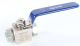 HY-LOK ­-­ H1B-F-4N-316S ­-­ BALL VALVE 1/4in FEMALE NPT STAINLESS  6000PSI