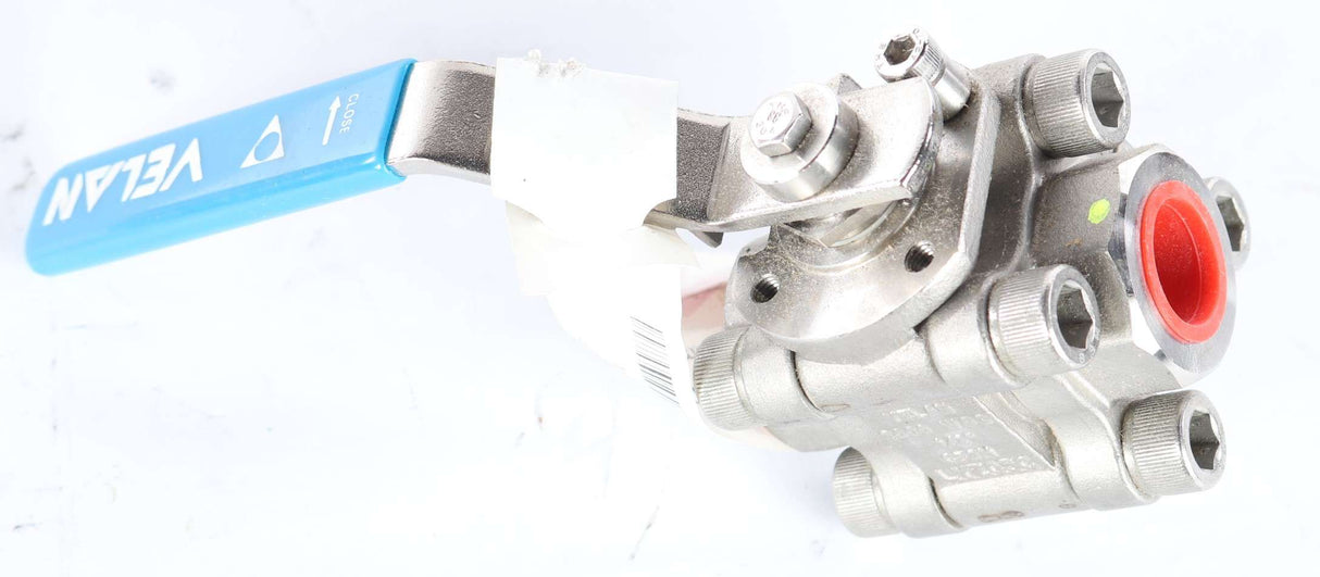 VELAN VALVES ­-­ S03-T0813-SSGA ­-­ BALL VALVE 1/2in NPT 3-PIECE SS