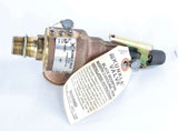 EMERSON - KUNKLE VALVE/CASH ­-­ 6010DCM01-KM-115 ­-­ PRESSURE RELIEF VALVE 115PSI 1/2MNPT X 3/4FNPT