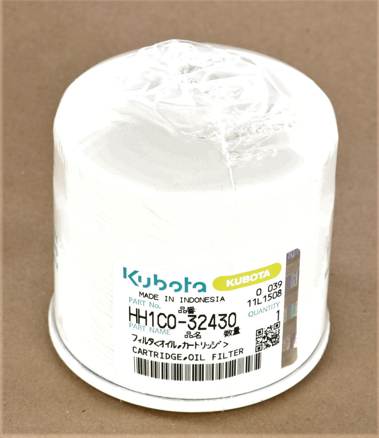 KUBOTA ENGINE CO. ­-­ HH1CO-32430 ­-­ OIL FILTER