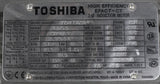 TOSHIBA INTERNATIONAL - MOTORS & DRIVES DIV ­-­ BY752FLF3BMHD04 ­-­ ELECTRIC MOTOR 7.5HP 230/460V 3515RPM F213T TEFC