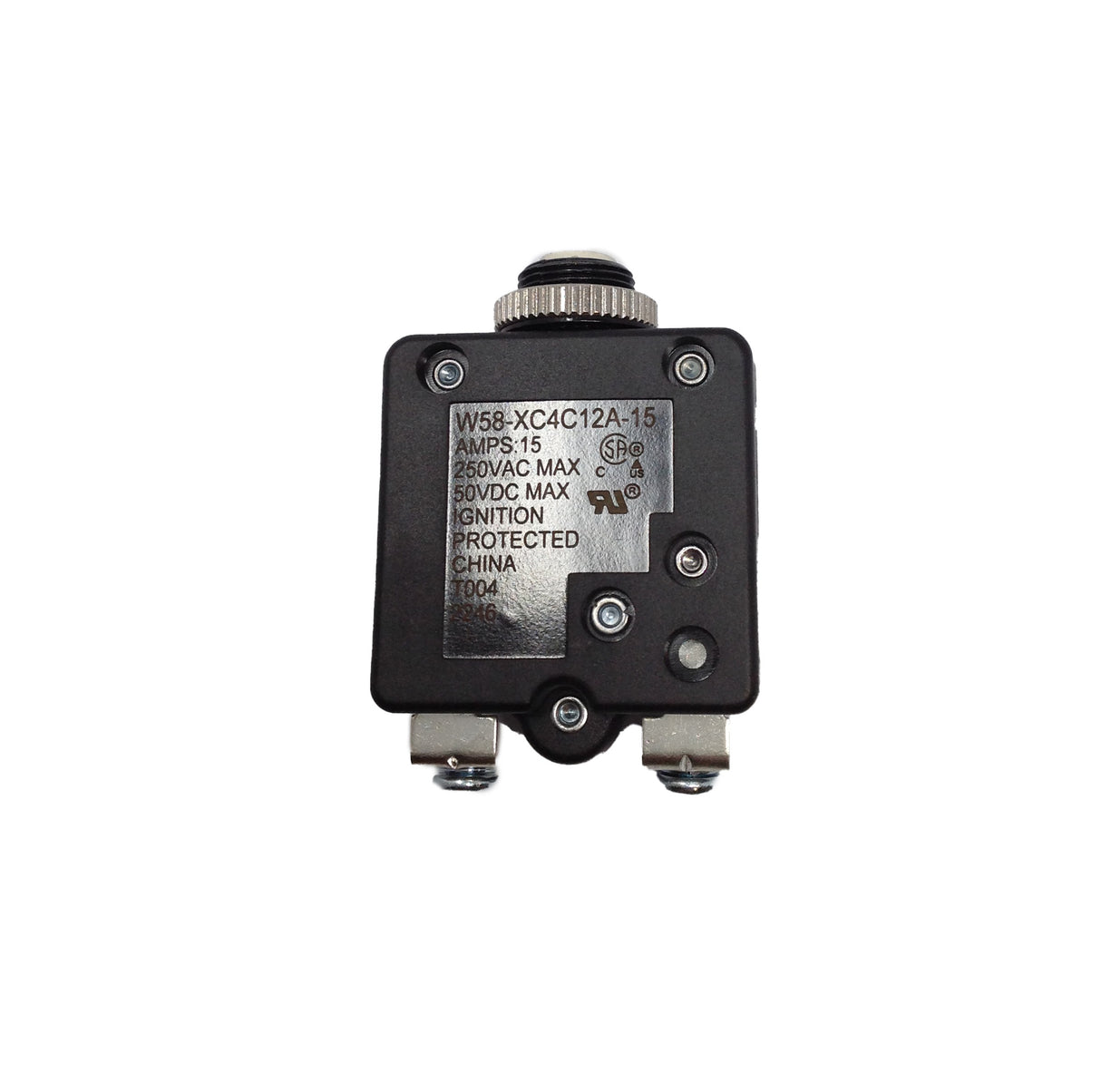 TYCO/POTTER & BRUMFIELD  ­-­ W58-XC4C12A-15 ­-­ CIRCUIT BREAKER - 15A PUSH-BUTTON