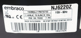 EMBRACO ­-­ NJ6220Z ­-­ REFRIGERATION COMPRESSOR - HERMETIC R-134a