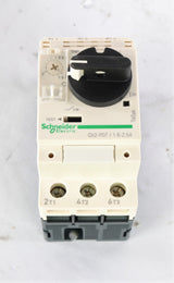 TELEMECANIQUE  ­-­ GV2P07 ­-­ CIRCUIT BREAKER/MOTOR STARTER: ADJUSTABLE 1.6-2.5A