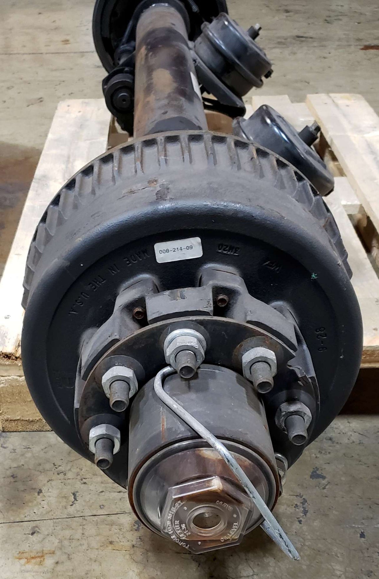 MORBARK ­-­ 29310-717 ­-­ 12000 LB AIR BRAKE AXLE