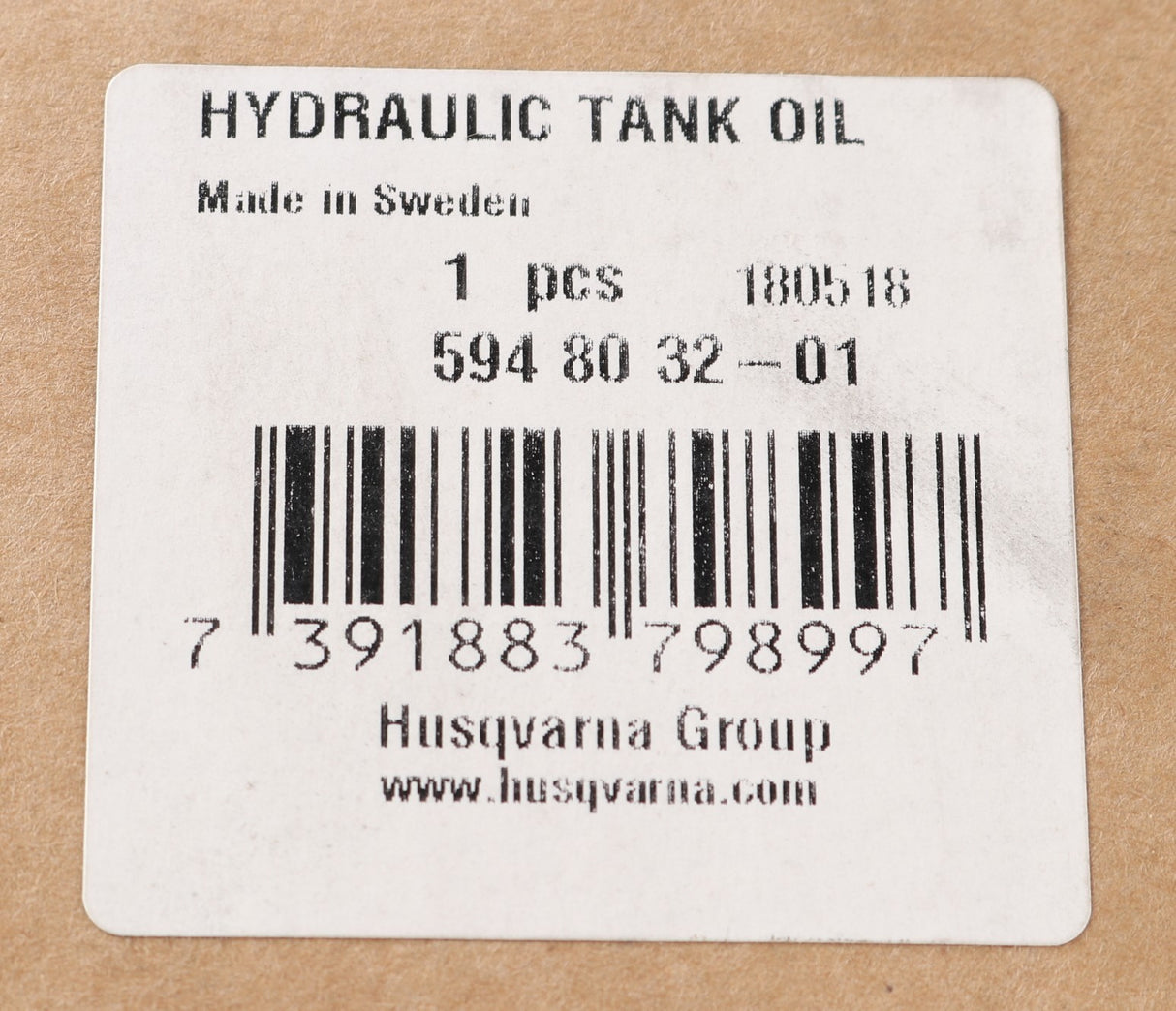 HUSQVARNA ­-­ 594803201 ­-­ HYDRAULIC TANK OIL