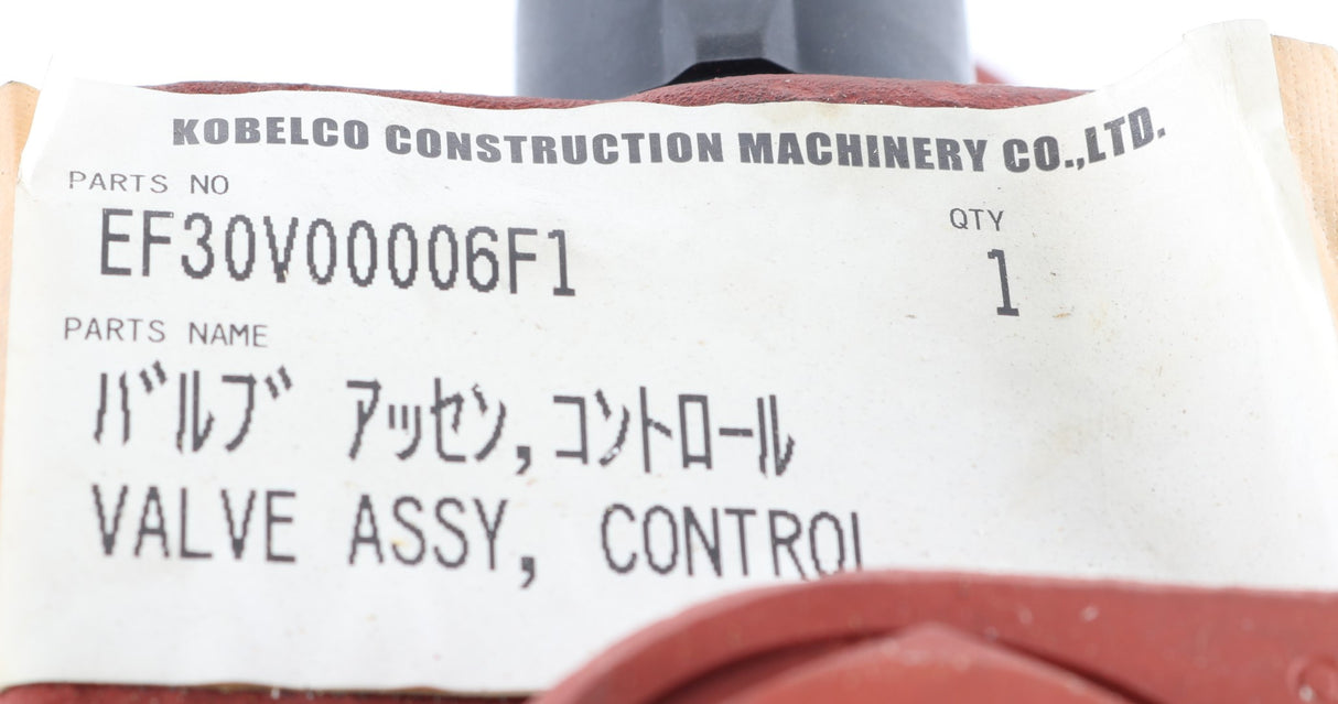 KOBELCO ­-­ EF30V00006F1 ­-­ CONTROL VALVE ASM