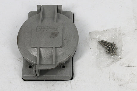PASS & SEYMOUR ­-­ WPG-2 ­-­ COVER PLATE - ELECT RECEPTICLE HINGED