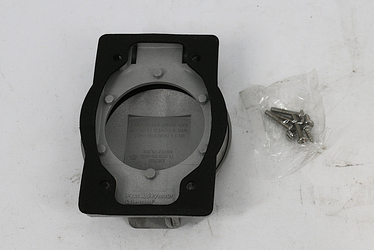 PASS & SEYMOUR ­-­ WPG-2 ­-­ COVER PLATE - ELECT RECEPTICLE HINGED