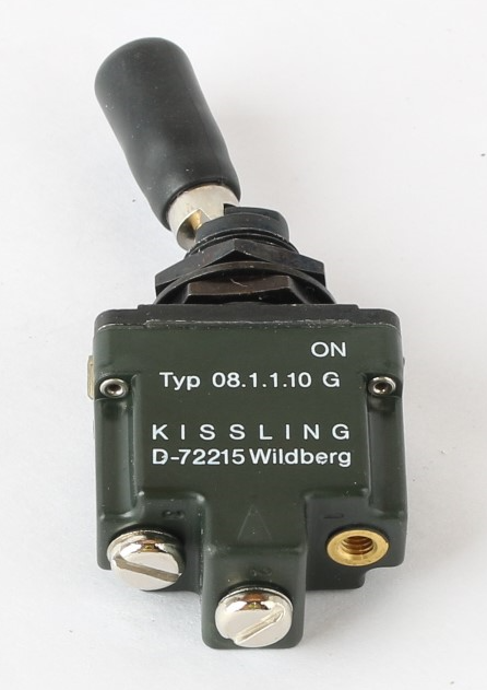 KISSLING ELECTROTEC - 08.1.1.10G - TOGGLE SWITCH – Iron Wing Parts