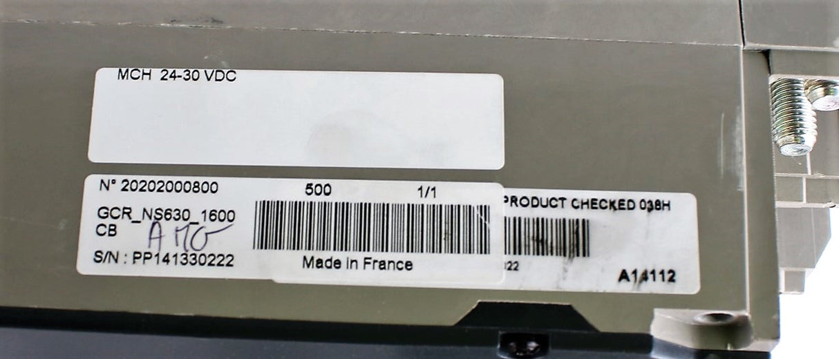 SCHNEIDER ELECTRIC ­-­ GCR-NS630-1600CB ­-­ CIRCUIT BREAKER 4P