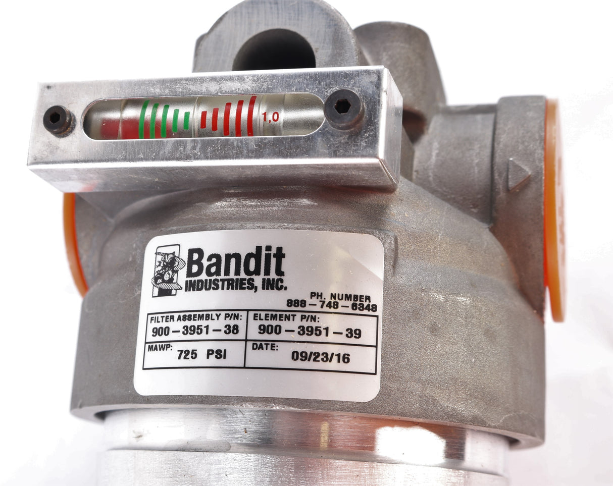 BANDIT ­-­ 900-3951-38 ­-­ filter head w/ Hi-psi filter a