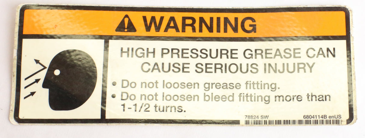 BOBCAT ­-­ 6804114 ­-­ DECAL  WARNING
