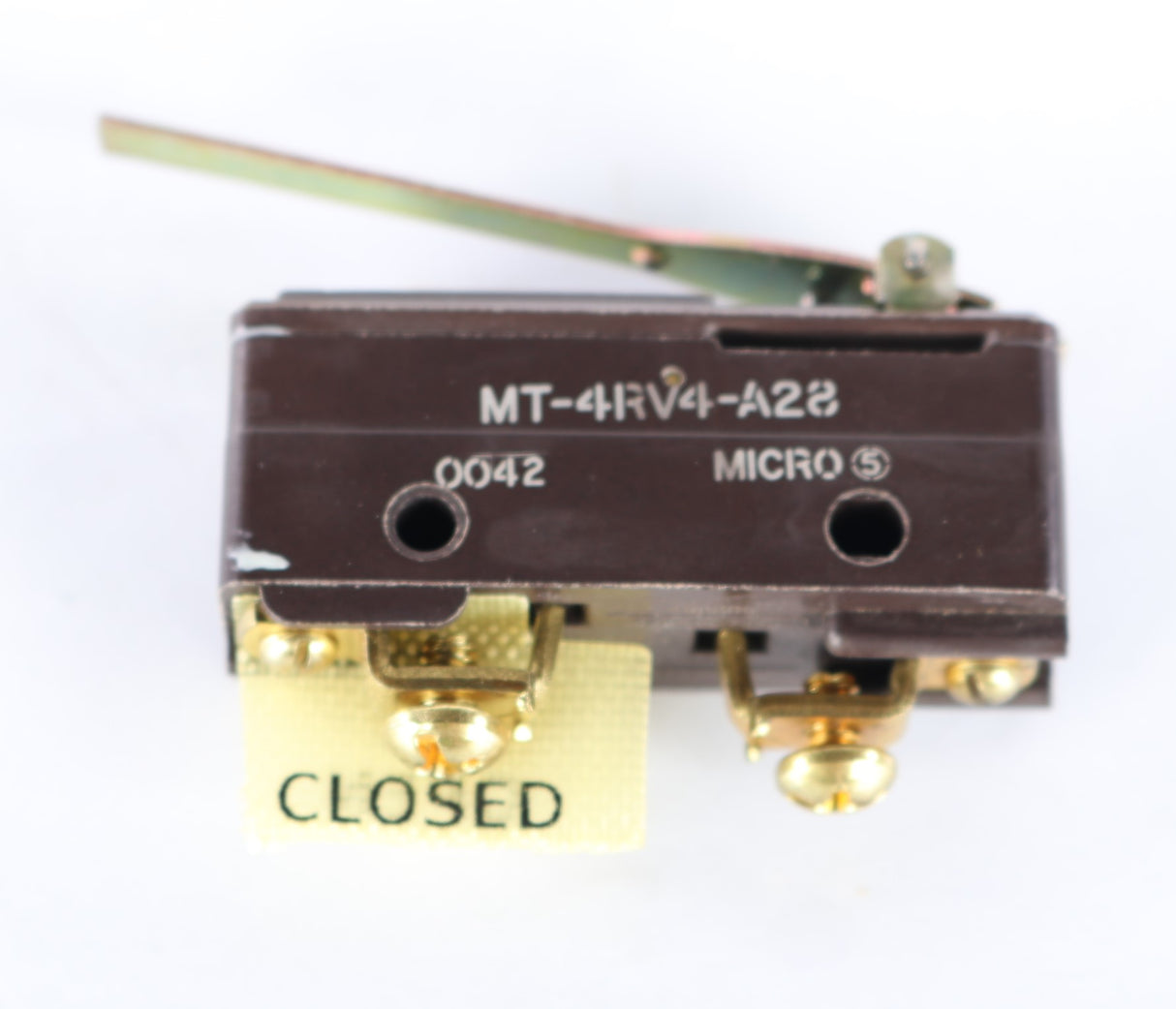 MICRO SWITCH  ­-­ MT-4RV4-A28 ­-­ SWITCH