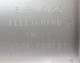 FLEETGUARD EXHAUST  ­-­ 49125A ­-­ MUFFLER - SPARK ARRESTOR
