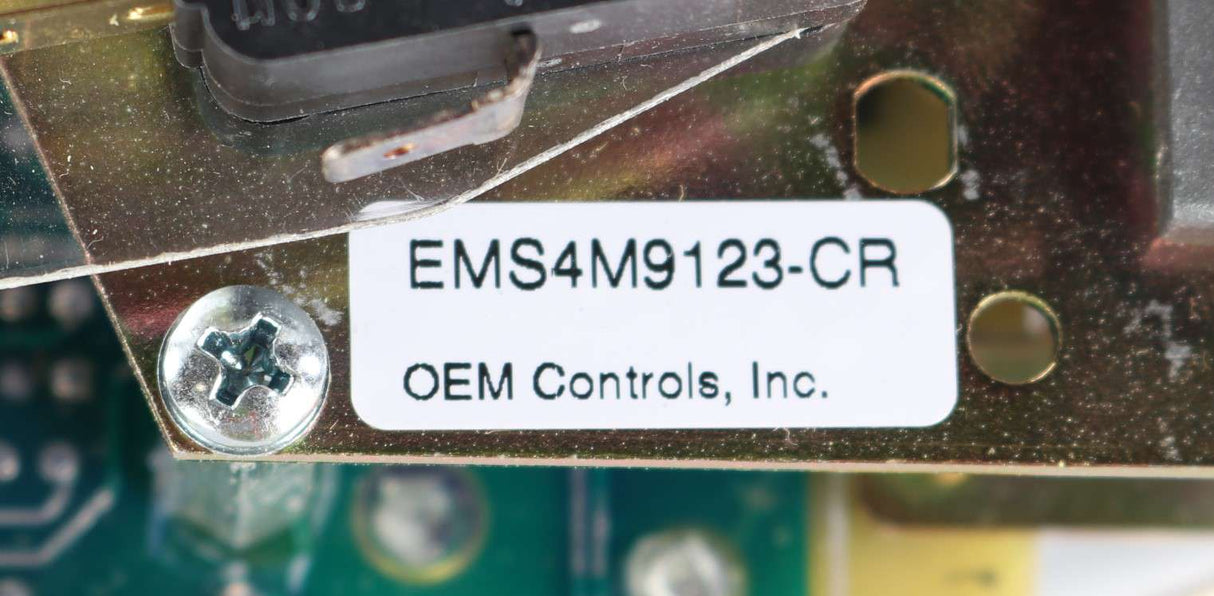 OEM CONTROLS ­-­ EMS4M9123-CR ­-­ JOYSTICK CONTROLLER