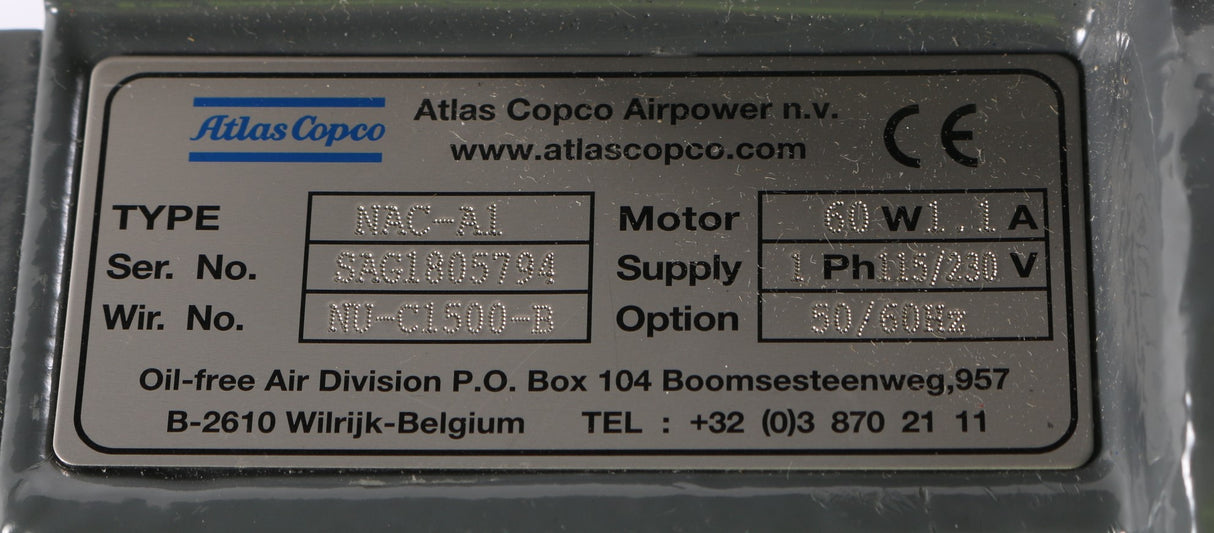 ATLAS COPCO ­-­ 1623168980 ­-­ VALVE REGUL.