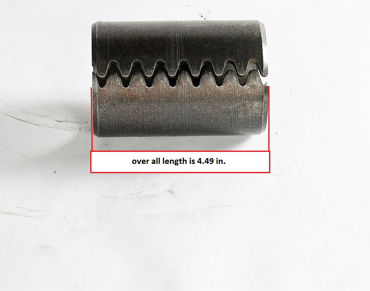 BANDIT ­-­ 900-1914-98 ­-­ 2u00bd" ID x 3" OD x 4u00bd" LONG SPLIT STEEL BUSHING