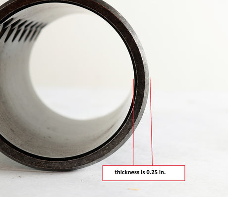 BANDIT ­-­ 900-1914-98 ­-­ 2u00bd" ID x 3" OD x 4u00bd" LONG SPLIT STEEL BUSHING