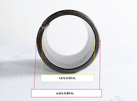 BANDIT ­-­ 900-1914-98 ­-­ 2u00bd" ID x 3" OD x 4u00bd" LONG SPLIT STEEL BUSHING