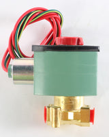 EMERSON - ASCO / JOUCOMATIC / REDHAT ­-­ 8262H261 ­-­ SOLENOID VALVE 1/4in NPT BRASS N.O. 120V FLOW