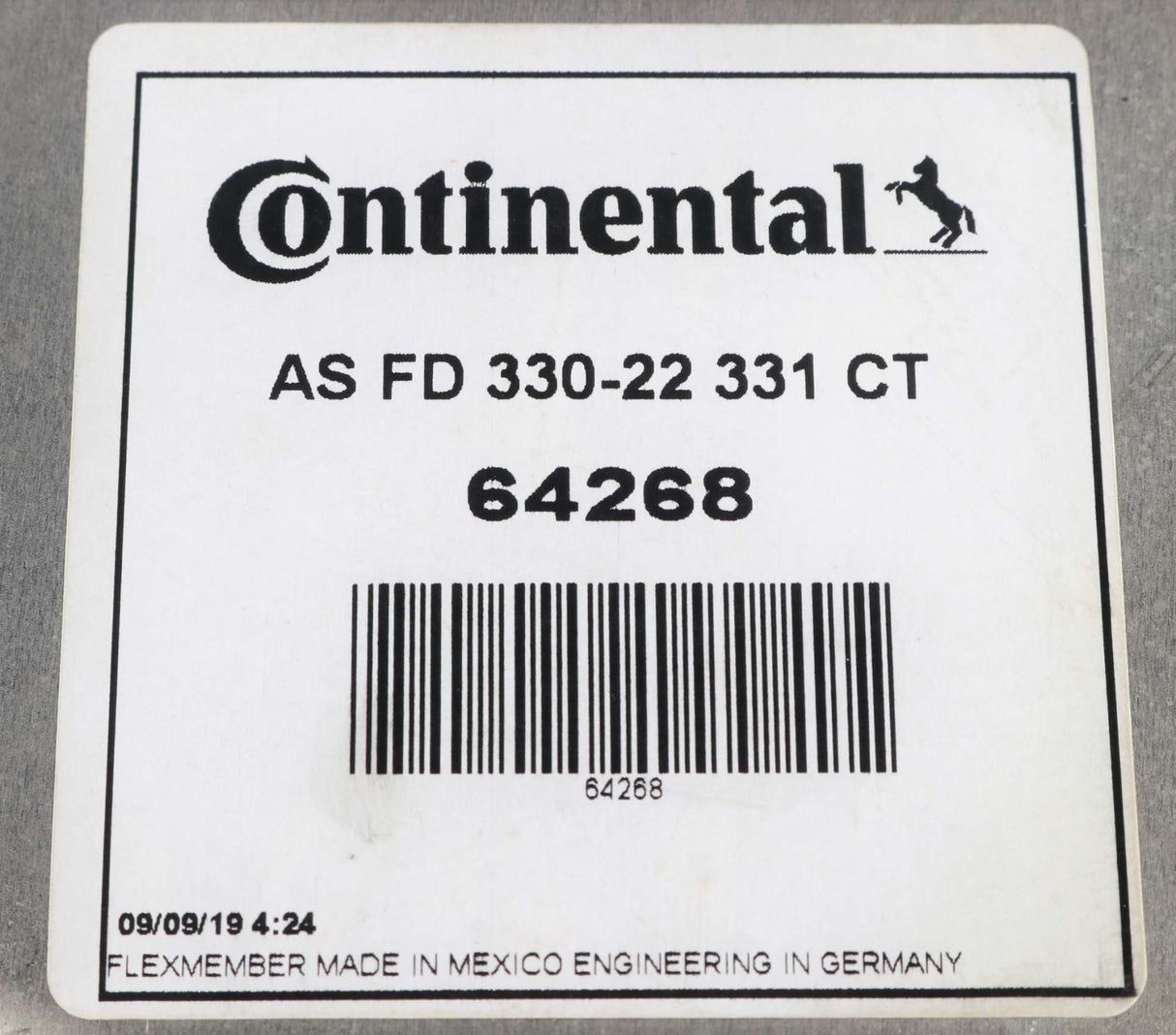 CONTITECH ­-­ 64268 ­-­ AIR SPRING FD 330-22-331