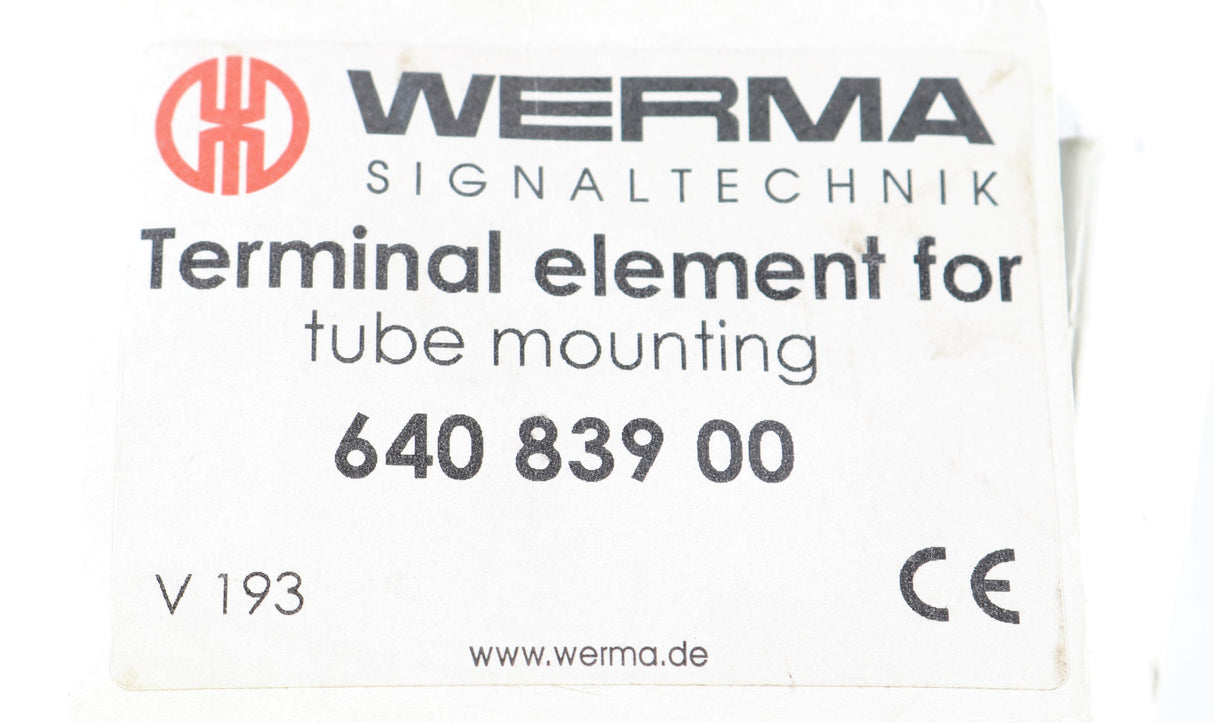 WERMA ­-­ 640.839.00 ­-­ SIGNAL TOWER BASE UNIT