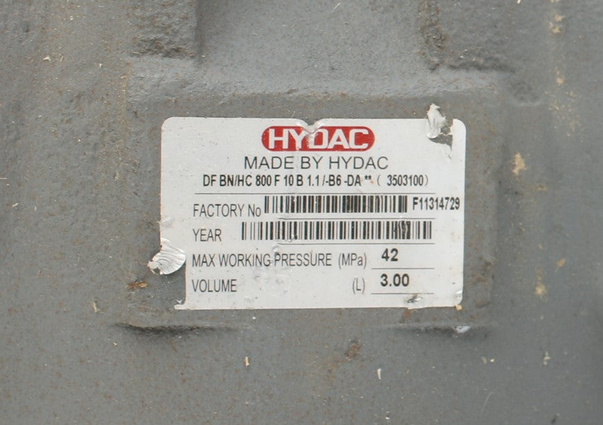 HYDAC ­-­ DF-BN/HC-800F10B1.1/-B6-DA* ­-­ OIL FILTER