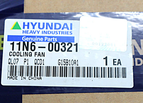 HYUNDAI ­-­ 11N6-00321 ­-­ FAN-COOLING
