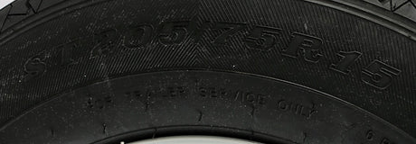 SIRTEX ­-­ 600.281 ­-­ WHEEL & TIRE ASM (GRAY RIM)