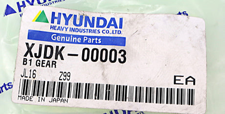HYUNDAI ­-­ XJDK-00003 ­-­ GEAR