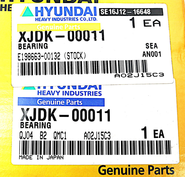 HYUNDAI ­-­ XJDK-00011 ­-­ BEARING