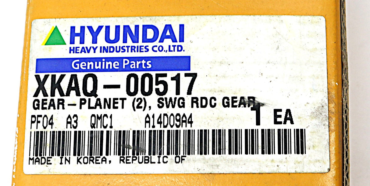 HYUNDAI ­-­ XKAQ-00517 ­-­ GEAR-PLANET NO2
