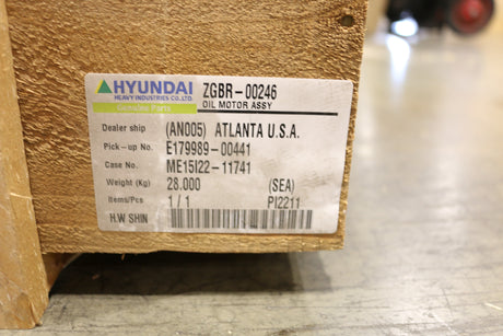 HYUNDAI ­-­ ZGBR-00246 ­-­ MOTOR ASM-OIL