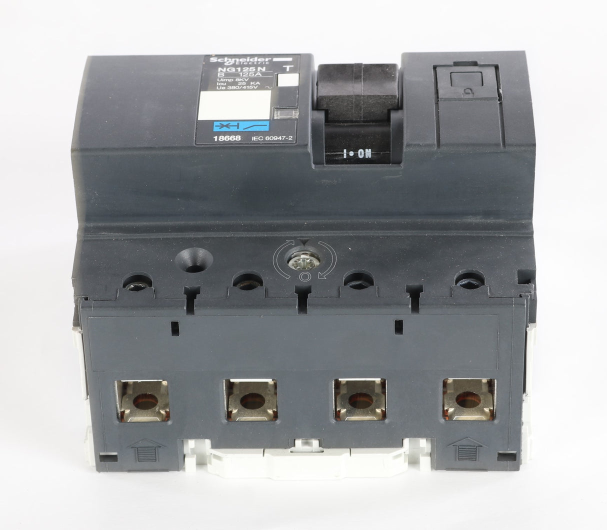 SCHNEIDER ELECTRIC ­-­ 18668 ­-­ CIRCUIT BREAKER 125A 4P B-CURVE