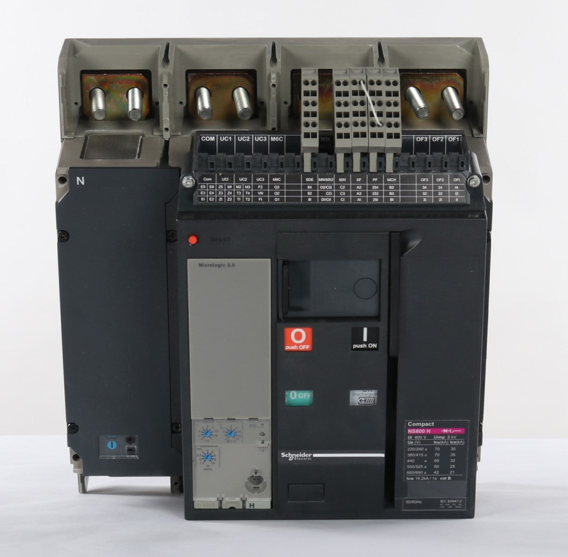 SCHNEIDER ELECTRIC ­-­ NS800H4PEF2.0 ­-­ CIRCUIT BREAKER MC 4P 800A